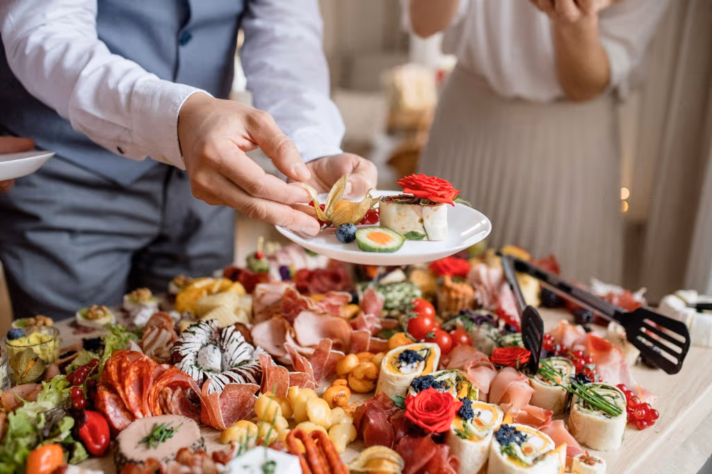 bouchées raffinées traiteur soirée corporative montréal