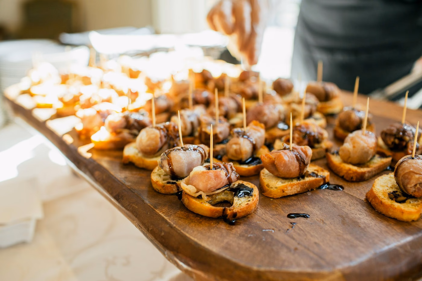 service bouchées cocktail dînatoire événement montréal