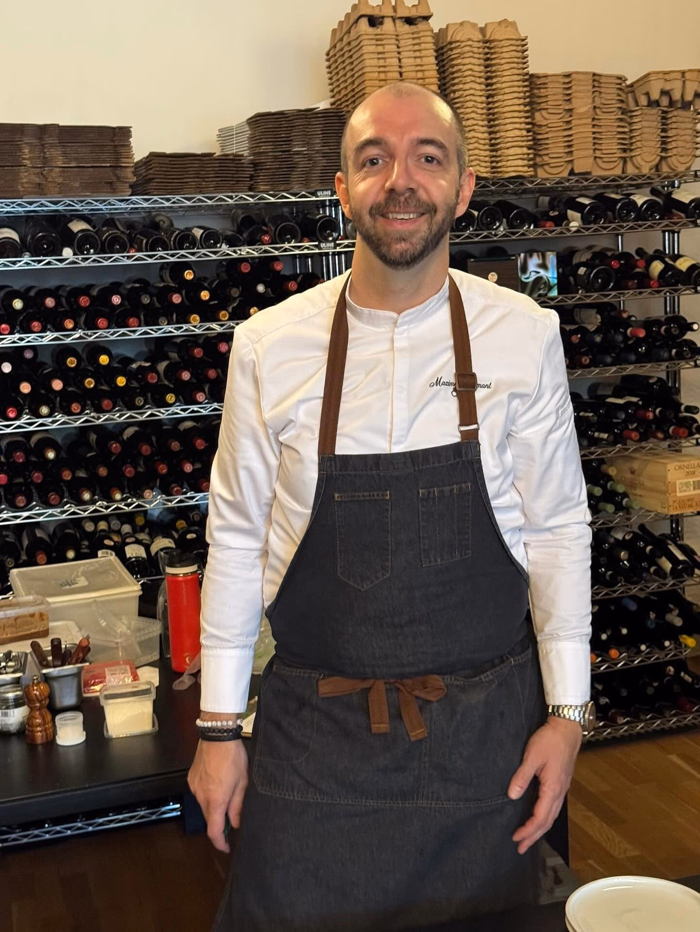 Max Delmont, chef à domicile